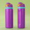 Insulated Stainless Steel Water Bottle with Straw, Suitable for Sports and Travel, Leak-Proof, BPA-Free, 720 ml