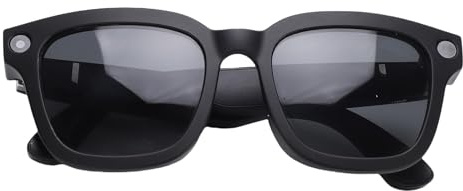 Goshyda AI Smart Brille mit Kamera - Bluetooth 5.3 Echtzeit 25 Sprachübersetzung & Chatgpt 4.0 Zugriff, 1080p HD -Videokamera -Brillen für Reisen und Geschäft