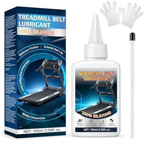 AstraVox Treadmill Lubricant Oil 100ml, with a Precision Extension Tube, 100% Silicone Treadmill Oil, High-Performance Lubricant for Treadmills, Elliptical Trainers, Stepper, Non-Toxic & Odorless (1)