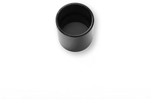 PrimaPlumb 32mm Straight Coupling – Black Plastic Pipe Connector | Quick-Fit Joiner for Waste & Soil Plumbing | Durable, Leak-Resistant, Easy-Install – PRIMPWC32B