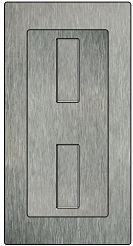 Einlassmuschel Silent Stop WC, 94 x 179 mm, Edelstahl geschliffen