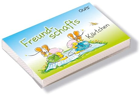 Oups Kärtchenbox: Freundschafts Kärtchen