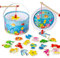 Comius Sharp Magnetisches Angelspiel Holzspielzeug Angelspiel 20 Stück Magnetisches Holzpuzzles Angeln Spielzeug für 2 3 4 5 Jahre Alt Mädchen Jungen Kinder Geburtstag Lernen Spielzeug