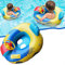 iEasey Niedlich Baby Schwimmring Aufblasbarer, Baby Auto Schwimmen Schwimmtrainer mit Lenkrad, Schwimmbad Kinderboot Schwimmer Schwimmreifen Float Ring für Kinder 1-5 Jahre (Baby Schwimmring)