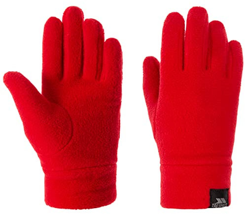Trespass Lala II-Kids-Handschuhe, Unisex, Jugendlich, Rot (Rot), 5/7
