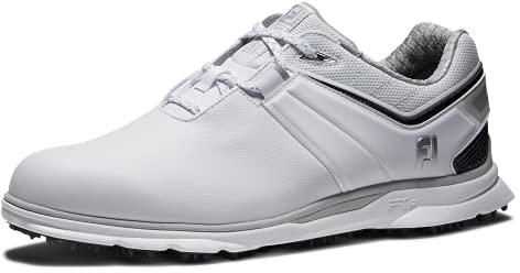 FootJoy Herren Pro|sl Carbon Golfschuh, weiß/schwarz