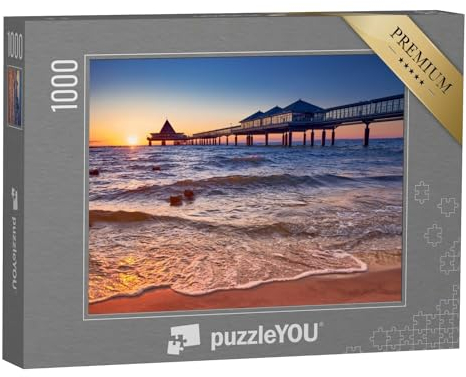puzzleYOU: Puzzle 1000 Teile „Seebrücke von Heringsdorf auf der Insel Usedom“ – aus der Puzzle-Kollektion Usedom