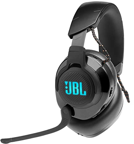 JBL Cuffie wireless Quantum 610 2,4 GHz: batteria 40 h, driver da 50 mm, compatibile con giochi per PC e console, nero, taglia M