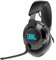 JBL Cuffie wireless Quantum 610 2,4 GHz: batteria 40 h, driver da 50 mm, compatibile con giochi per PC e console, nero, taglia M