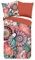 Traumschloss Satin Bettwäsche »Lynouk«, Mandalas mit Pfau, orange, Petrol, 135x200 & 80x80, 100% Baumwolle, atmungsaktiv & weich, mit Reißverschluss bestehend aus Kissen und Bettbezug