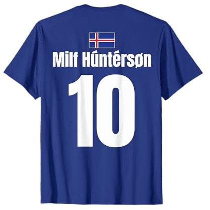 Island Sauf Trikot 10 | Mallorca Sauf Trikot, Milf Hunterson T-Shirt