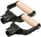 KOTARBAU® Lot de 2 pelles D poignée en bois et métal pour manche de 33 mm