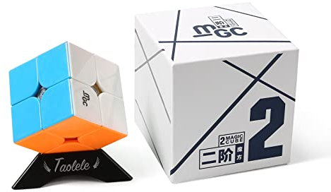 Zauberwürfel, YJ MGC 2X2 Speed Cube Geschwindigkeitswürfel 3D Puzzlewürfe Denksportaufgaben Geeignet für Zauberwürfel Enthusiasten