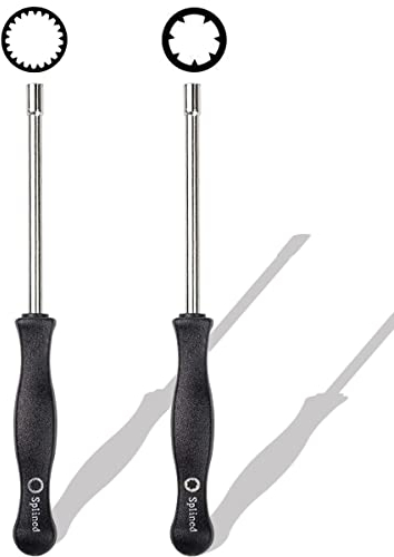 ZAMDOE Outil de réglage du carburateur Tournevis cannelé 21 Dents + 7 Dents cannelées pour Petit Moteur à 2 Cycles Tondeuse à Gazon Tondeuse à Gazon Débroussailleuse Souffleur