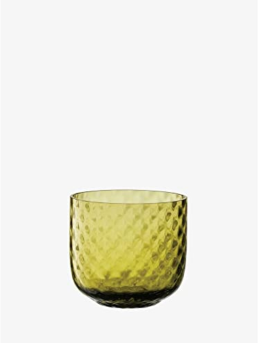 LSA International Dapple Trinkglas, 284 ml, Waldgrün, 2 Stück