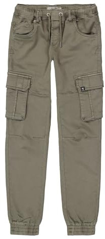 Garcia Jungen Cargohose Schlupfbund, Größe:134, Farbe:deep Army
