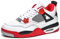 Mevoit Damen Herren Air 4 Retro Skateboardschuhe Schuhe Laufschuhe Turnschuhe mit Luftpolster Walkingschuhe Basketballschuhe Sportschuhe Sneaker