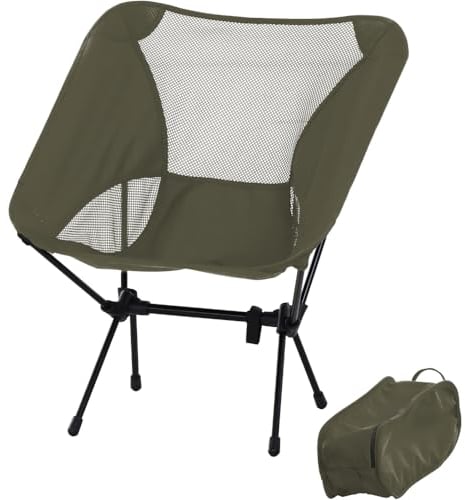 Siena Garden Campingstuhl Wanderlust grün Ultra-leicht Aluminiumgestell