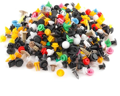 CGEAMDY Auto Befestigung Clips, Stoßstange Karosserie Clip, Türverkleidung Klammern Stoßstangen Zierleisten Plastikklips Set, Für Auto Tür Stoßstange Panel(500 Stück)
