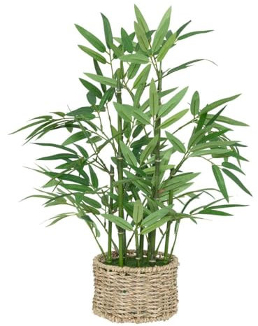 Atmosphera - Bambou Artificiel LY Pot Naturel h46cm