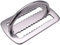 Grendly 316 Edelstahl-D-Ring-Schnalle, für Tauchen, Gewichts-Gürtelhalter für 5 cm Gewichtsgürtel, Surfen, Schwimmen, Sportzubehör