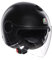 AGV - ETERES E2206, Motorrad Jet-Helmet, Unisex, Matt Black, M