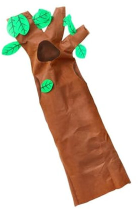 Baoblaze Baumkostüm für Erwachsene, Rollenspielparty, mit Kopfbedeckung, entzückendes Festival-Outfit, Requisiten