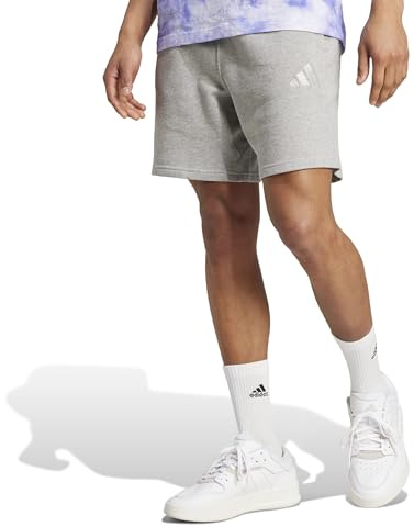 adidas Men's All SZN French Terry Shorts, medium Grey Heather, M