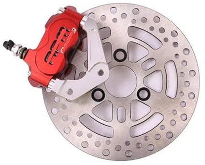 Rotore Disco Freno Motociclo Per Ya&maha Aerox Per BWS 100 Moto Pinza Freno Pompa Adattatore Staffa 200mm + Freno A Disco Pinza Freno Kit