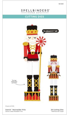 Spellbinders Etched Dies from Dancin' Christmas Friends-Dancin' Nutcracker