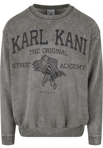 Karl Kani Kani Street Academy OS Crew Anthracite, L