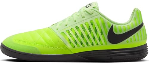 Nike Herren Lunargato II Low Top Hallen-und Hartplätze Fußballschuh, Black/Volt, 40 EU