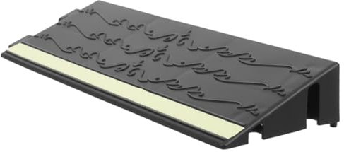 GLEAVI Door Sill Climbing Mat Door Threshold Ramp Sliding Door Ramp Front Door Ramp Portable Sill Scooters Door Transition Ramp Mower Ramp Ramps for Step Ramp Slip Pet Ramp Vacuum Plastic