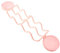 Amosfun Crêpe-ständer Taco-halter Für Grill Taco-tablett Zum Servieren Taco-rack Für Den Ofen Taco-rack Zum Backen Taco-ständer Für Den Tisch Taco-halter-ständer Taco-schalenform Rosa Pp