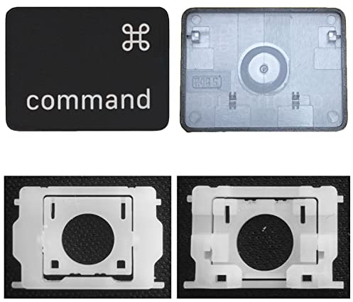 MACSEEJI Tapa individual de repuesto con bisagra para MacBook Pro A2141 A2251 A2289 A2338 A2442 A2485 A2779 MacBook Air A2179 A2337 A2681 2021-2024 (Tecla de comando izquierda 1)
