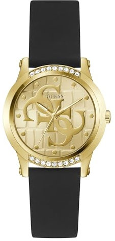 Guess Damen Analog Quarz Armbanduhr Annette