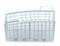 FIGEVIDA Cestello Portaposate Lavastoviglie Compatibile per Indesit C00063841