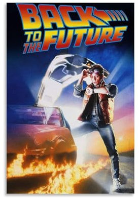 YHNGFDSKNB Back to The Future Modern Classics Movies TV Series Canvas Poster Wall Art Decorative Painting Bedroom Painting Posters 20x30inch(50x75cm) Unframe-style