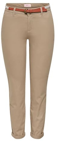 ONLY Female Chino Hose ONLBIANA Normal geschnitten Chino Hose | Chino trousers