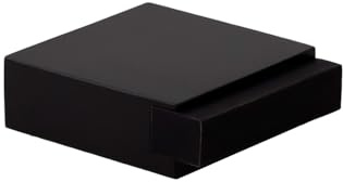 EVI Herrajes | Türstopper – quadratisches Design | 35 x 14 mm | Schwarz lackierter Stahl – schwarzes Gummi | Klebemontage | I-197/14