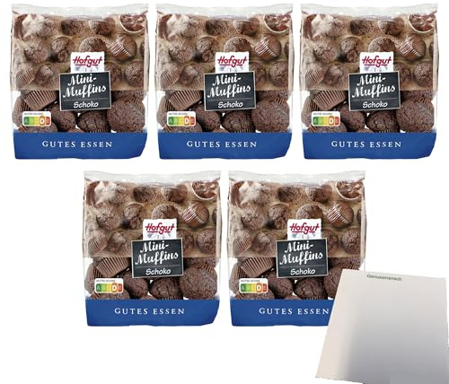 usy Bundle für Hofgut Mini Muffins Schoko VPE (5x225g Beutel) + usy Block
