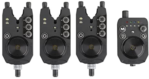 Prologic R2L Bite Alarm Presentation Set 3+1 - Bissanzeiger Set zum Karpfenangeln, Angeln auf Karpfen, Funkbissanzeiger Bissmelder