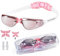 Snowledge Schwimmbrille Kinder Schwimmenbrille Leckfrei Antibeschlag Breite Ansicht UV-Schutz Schwimmen Brille