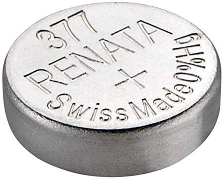1 x Renata 377 Watch Battery 1.55v SR626SW - Official Renata Watch Batteries