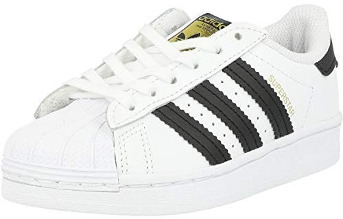 adidas Originals Superstar C, Scarpe da ginnastica Unisex - Bambini e ragazzi, Cloud White Core Black Cloud White, 33 EU