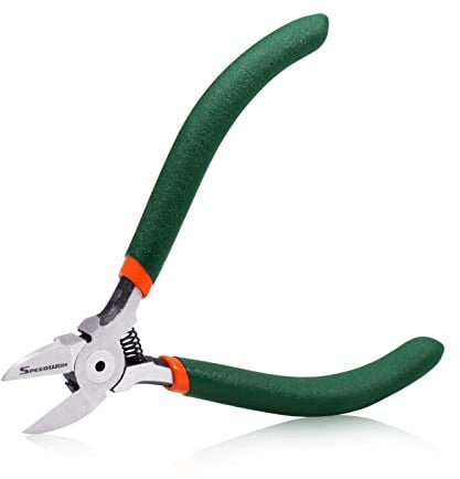 Speedowox - Mini taglierina a filo da 10,5 cm, con molla, strumenti funzionali di precisione per tagliare cavi elettronici, gioielli fai da te e fatti a mano