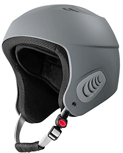 Westt casco da sci uomo donna snowboard casco freeride sci alpinismo casco sport neve casco leggero traspirante ventilato I grigio I 57-58 cm