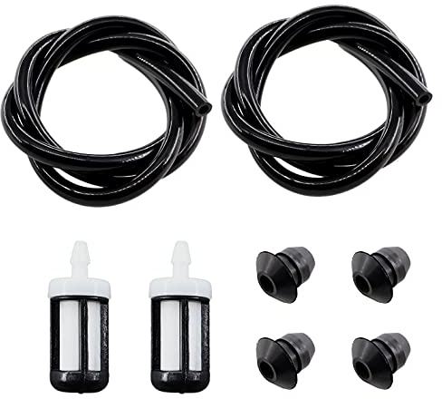 MCHNIC 2x Benzinschlauch Benzinfilter für Stihl Motorsäge 009 010 011 012 020 030 FS20 FS36 FS40 FS44 FS50 FS56 FS70 FS75 FS80 FS85 FS87 FS90 FS100 FS110 FS130 MS171 MS181 MS200 MS210 MS230 MS250
