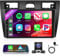 2G+32G Android Car Stereo for Ford Fiesta Mk5 2002-2011 with Wireless Carplay, Rimoody 9 Inches Touch Screen 2 Din Car Radio with GPS Bluetooth Android Auto FM RDS WiFi Backup Camera