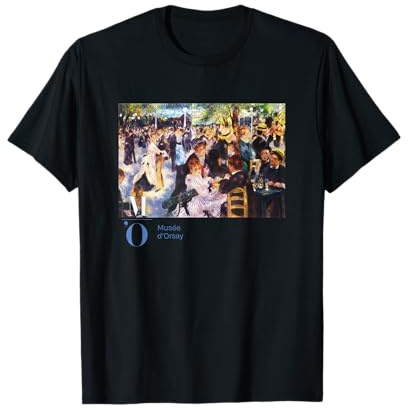 Musée d'Orsay Paris Tanz im Moulin De La Galette Renoir T-Shirt